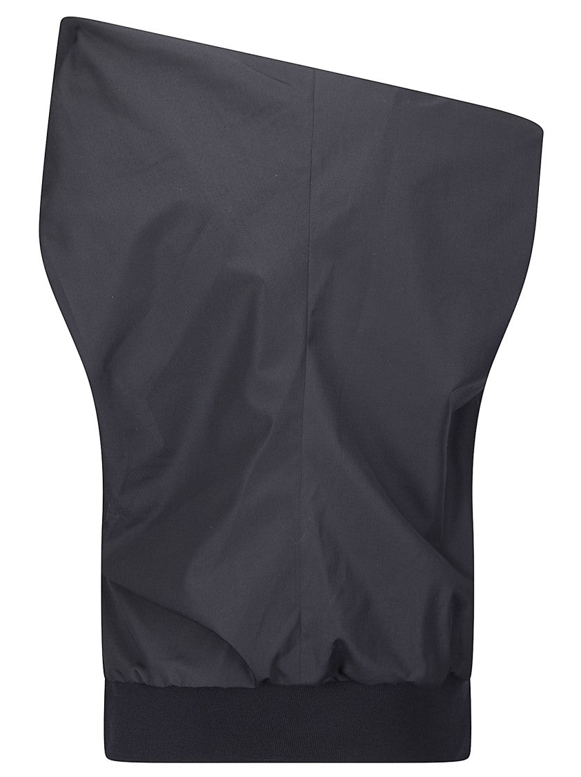 Sacai Poplin Pullover With Structured Texture And Classic Silhouette