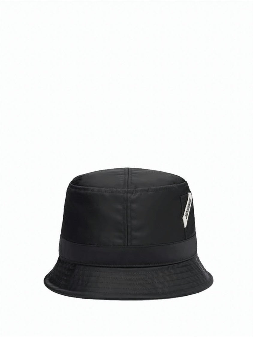 Jacquemus Matte Finish Bucket Hat With Subtle Band