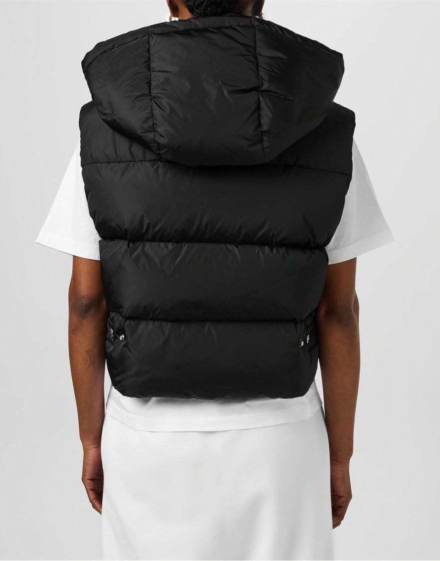 Dsquared2 Logo Printed Down Vest Jacket