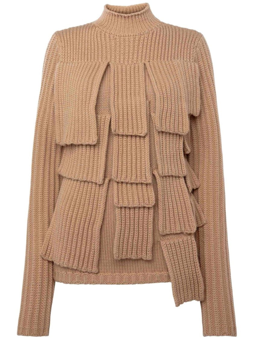 J. W. Anderson Panelled Ribbed Jumper