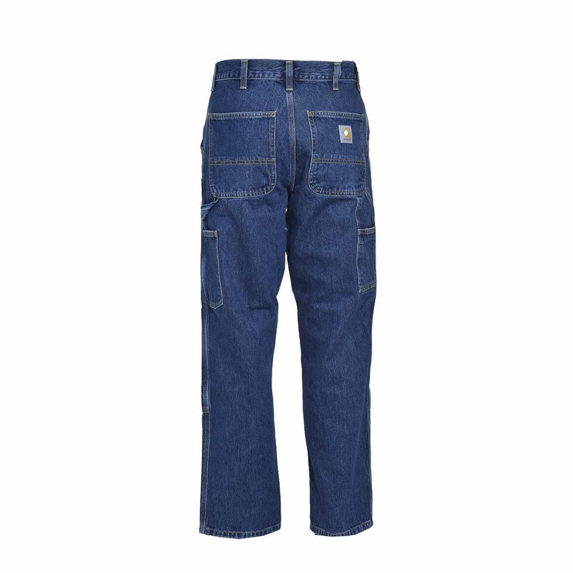 Carhartt Wip Dark Blue Double Knee Denim Jeans