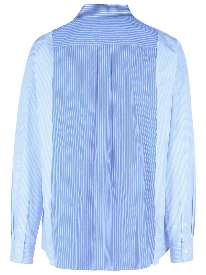 Sacai Light Blue Cotton Shirt