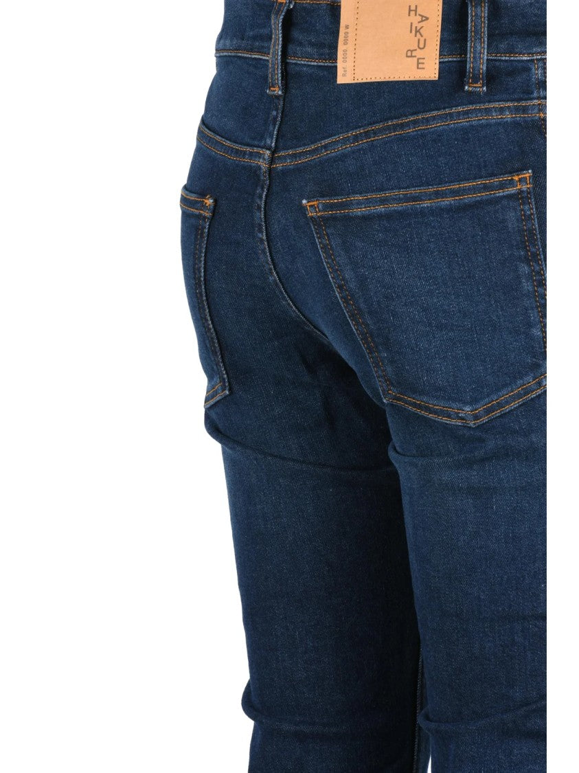 Haikure Classic Five-Pocket Denim Jeans With Flared Leg