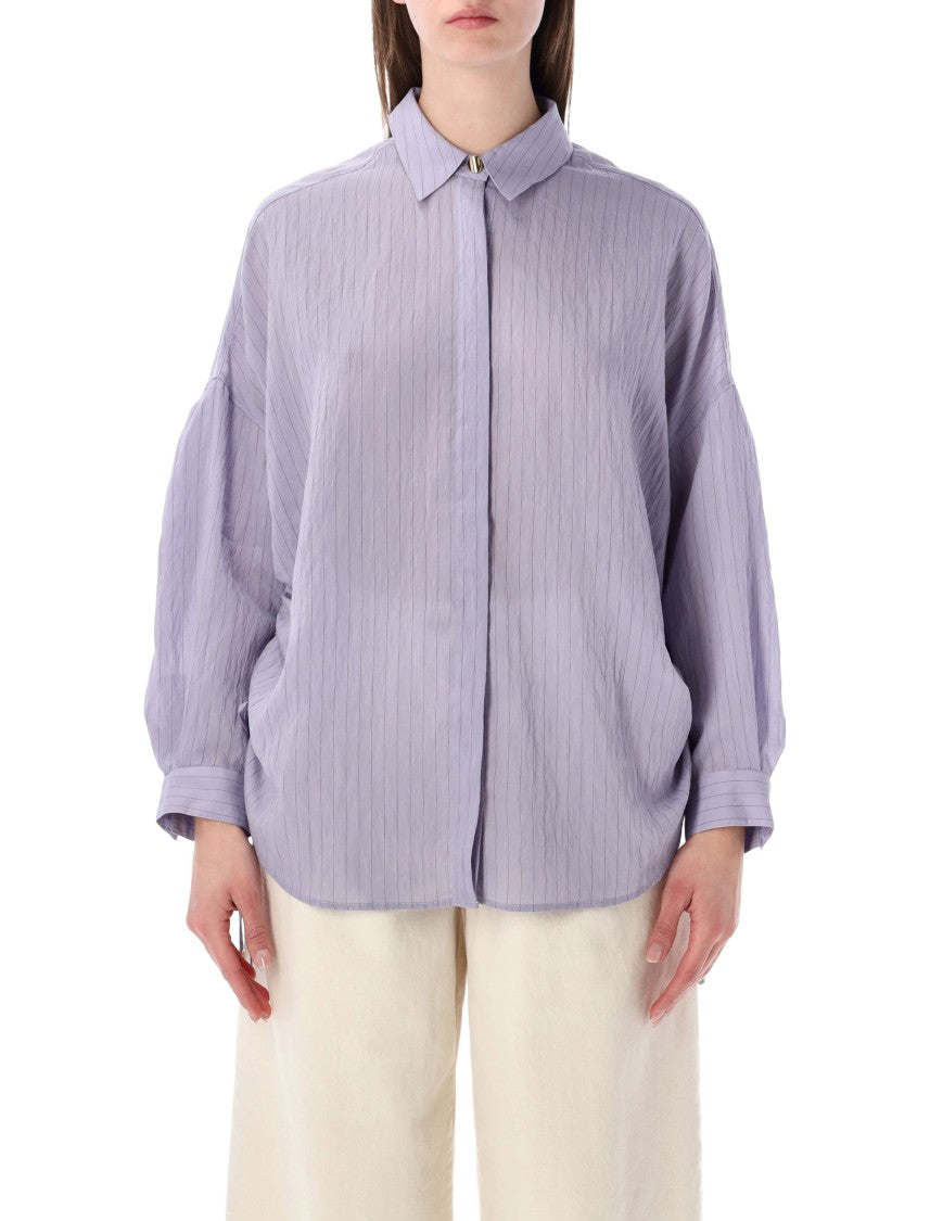 Sessùn Danie Loose Lyocell Stripe Shirt