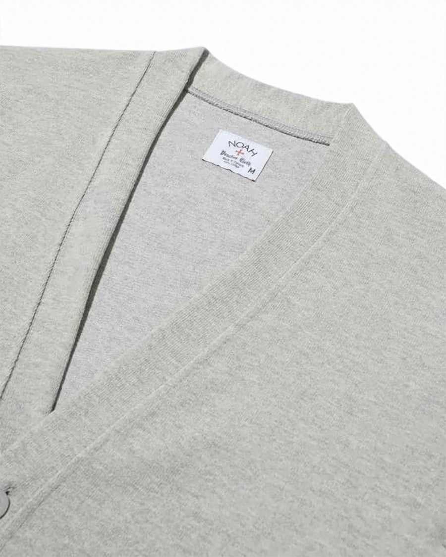 A.P.C. V-Neck Button-Down Cardigan In Soft Cotton