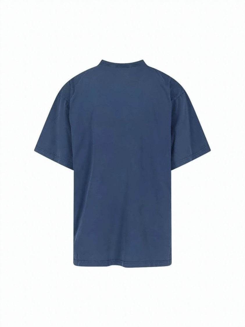 Balenciaga Relaxed-Fit T-Shirt With Crew Neckline