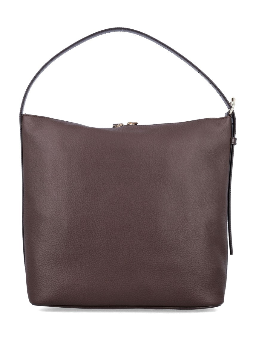 A.P.C. Smooth Leather Shoulder Bag