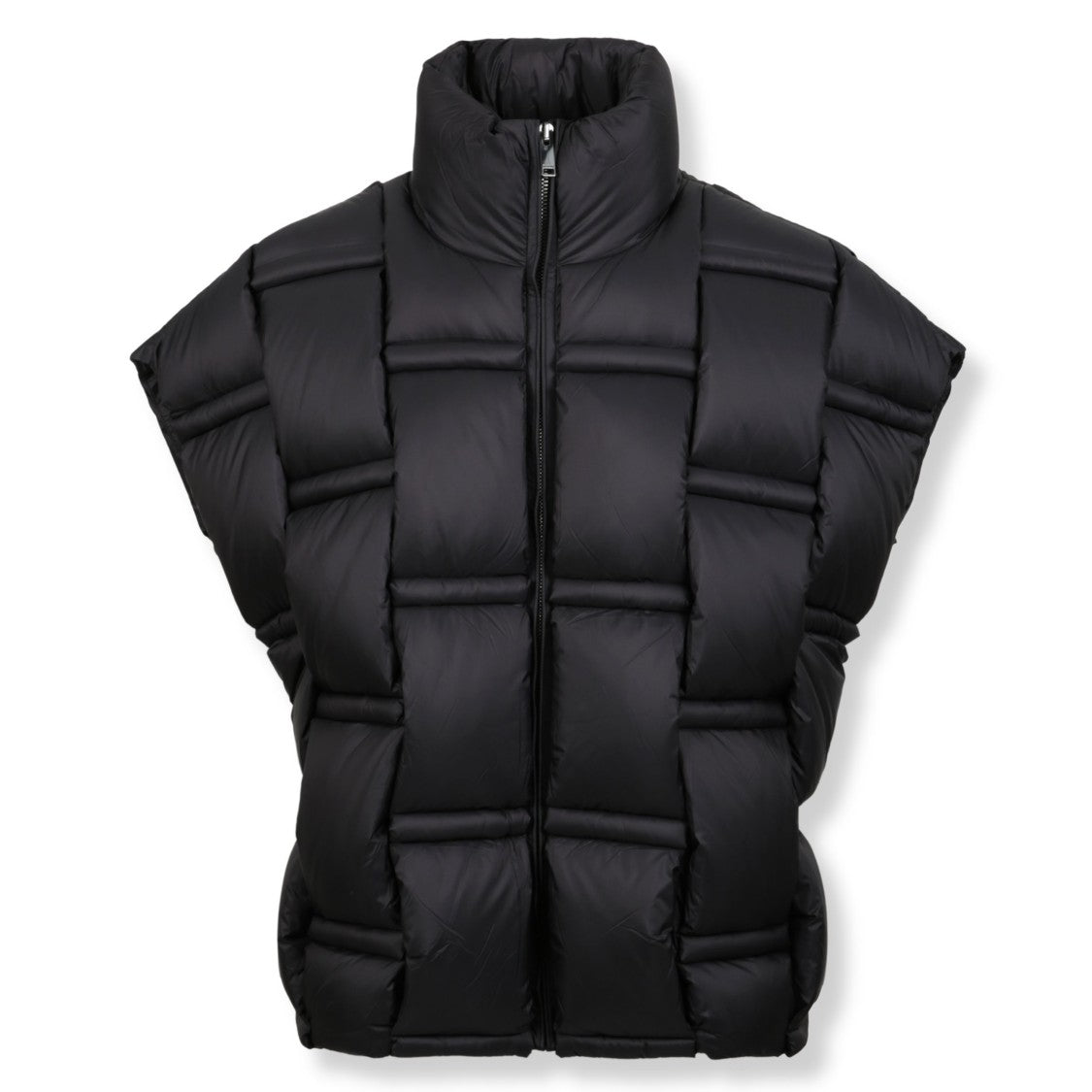 Raxxy Geometric Quilted Goose Down Vest