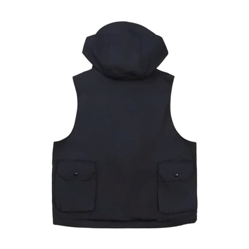 Jil Sander Sleek High-Collar Vest With Adjustable Hood