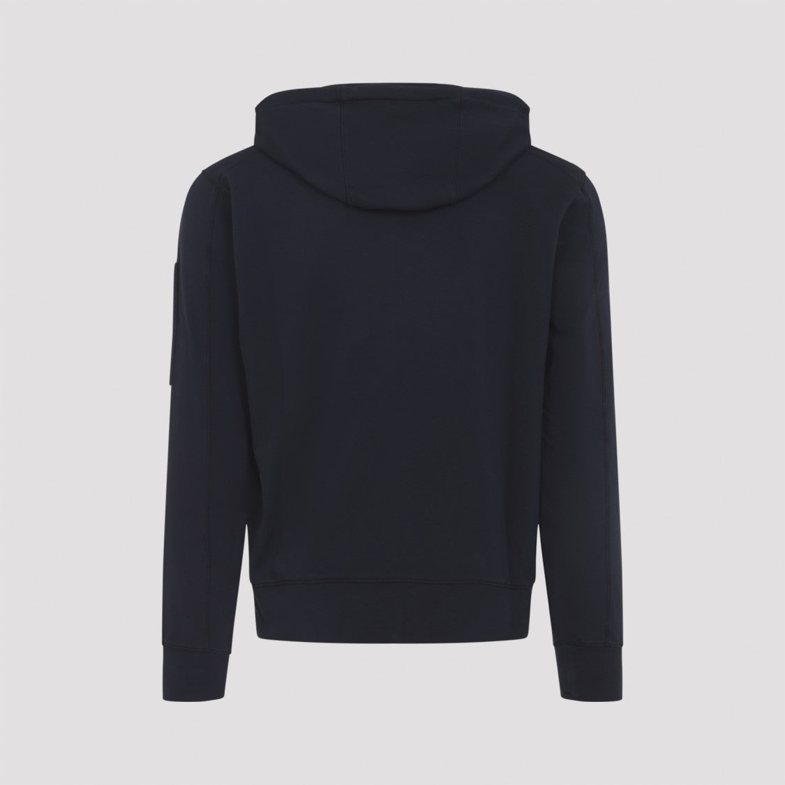 C.P. Company Hooded Zip Front Sweatshirt With Iconic Lens Pocket