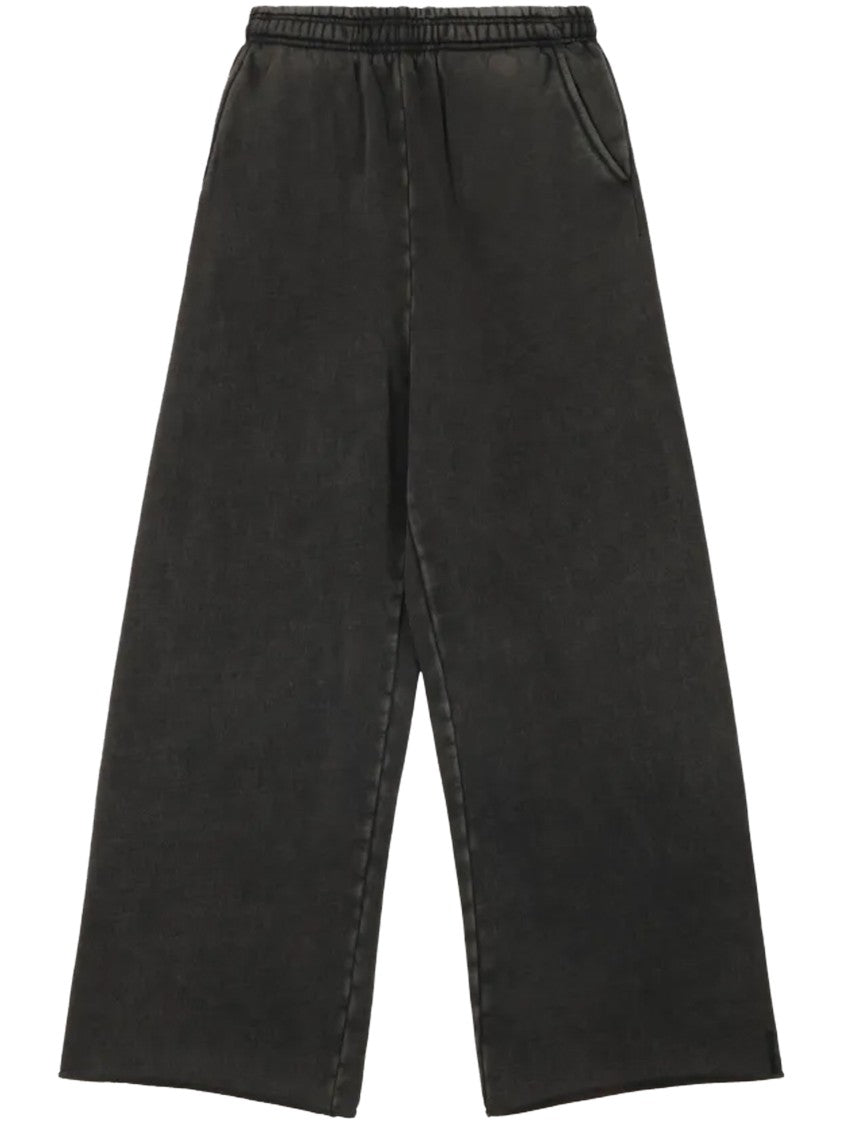 Entire Studios Wide-Leg Cotton Sweatpants With Elastic Waistband