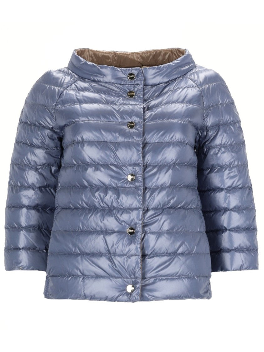 Herno Reversible Boxy Horizontal Quilted Coat