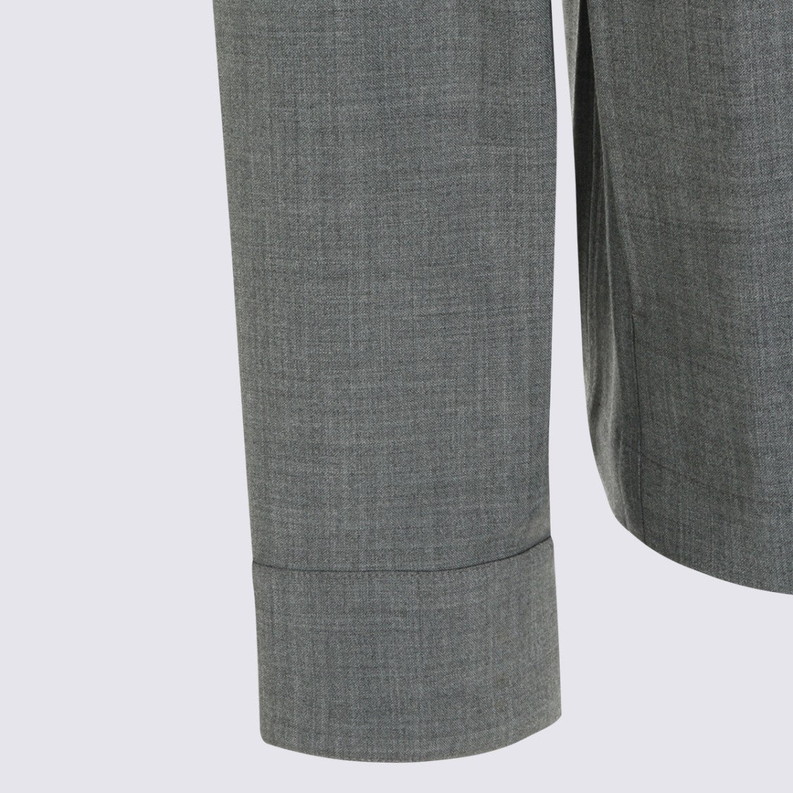 Nn.07 Grey Casual Jacket With Classic Collar And Textured Fabric