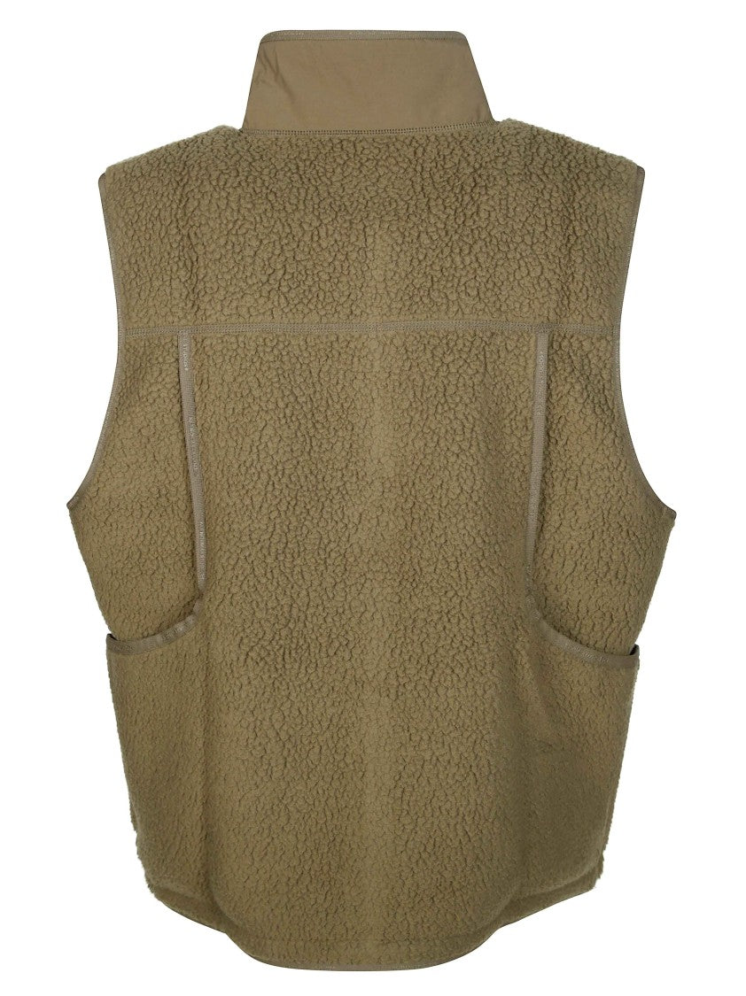 Pas Normal Studios Off-Race Pile High Collar Reinforced Fleece Vest