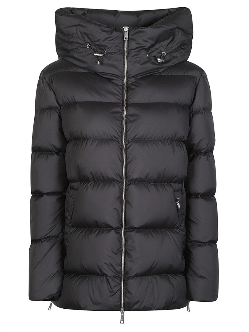 Add Polyester High Collar Puffer Down Jacket