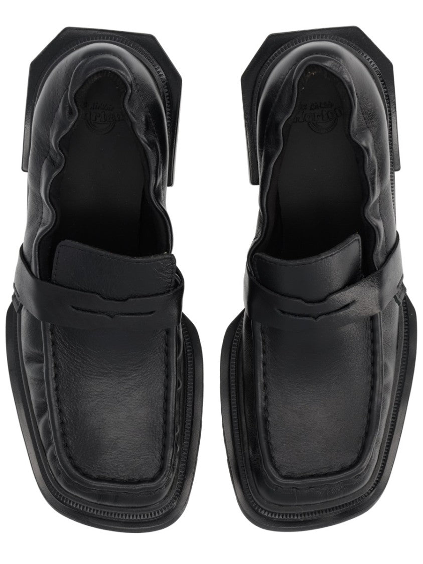 Dr. Martens Maybole Penny Block Heel Moccasin Loafers