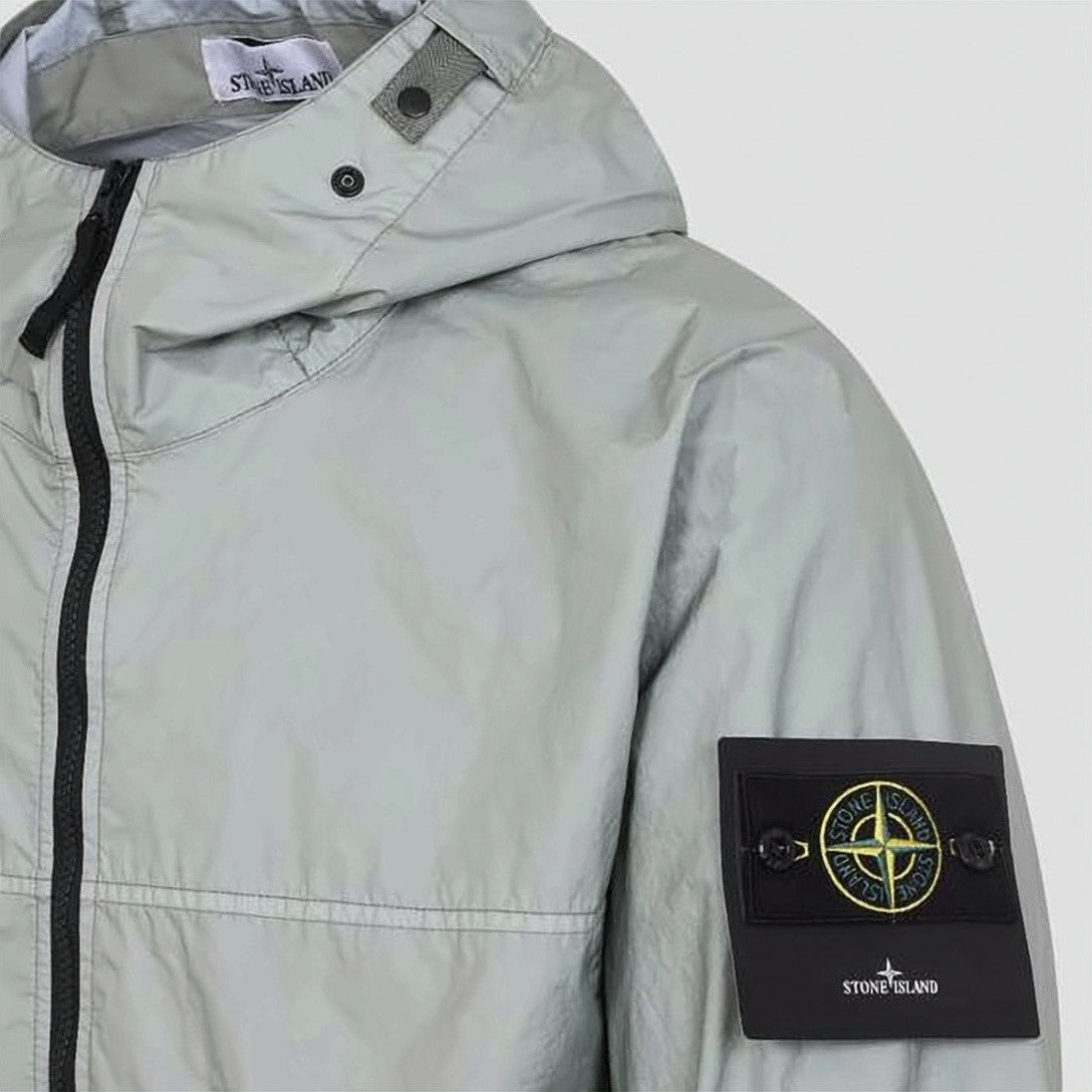 Stone Island Membrana 3L Tc Hooded Jacket With Functional Design