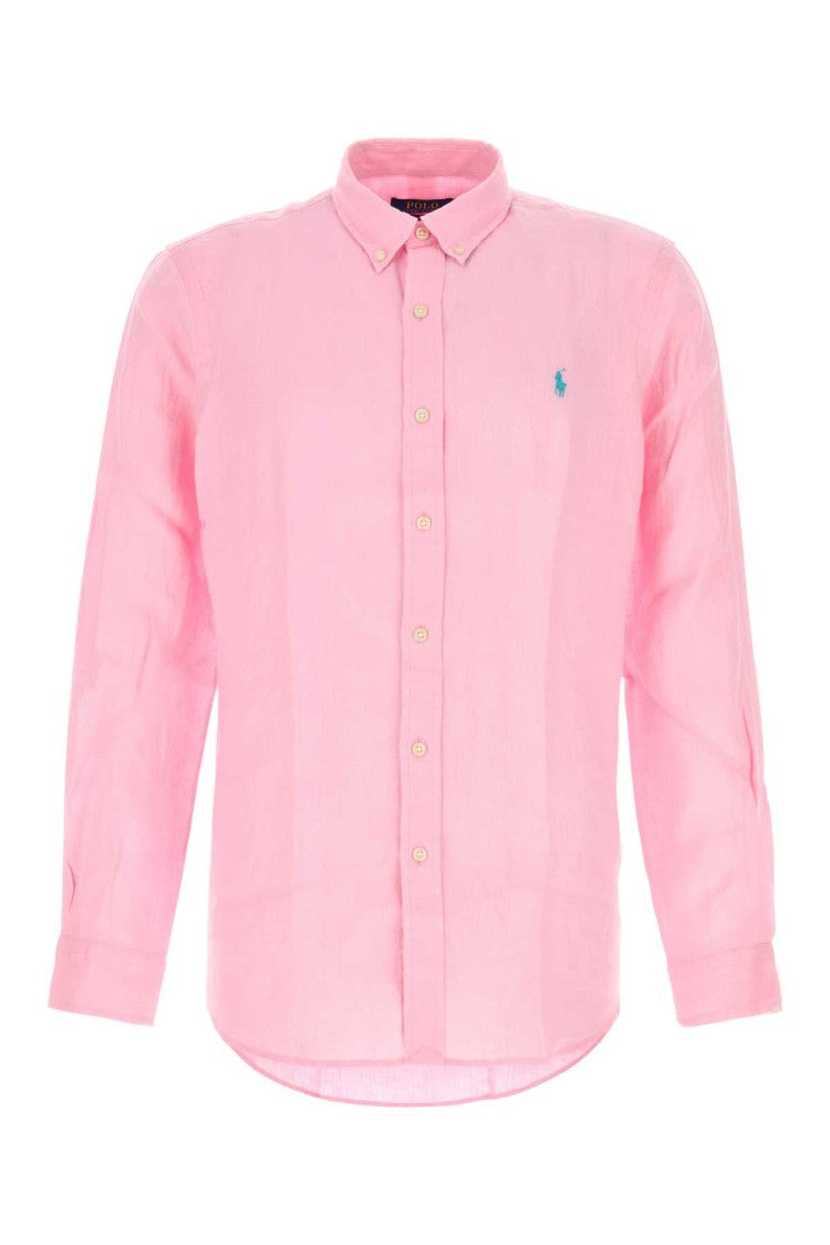 Polo Ralph Lauren Fluo Pink Linen Shirt