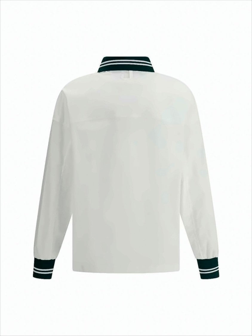 Jacquemus Structured Long-Sleeve Shirt With Contrasting Ribbed Details