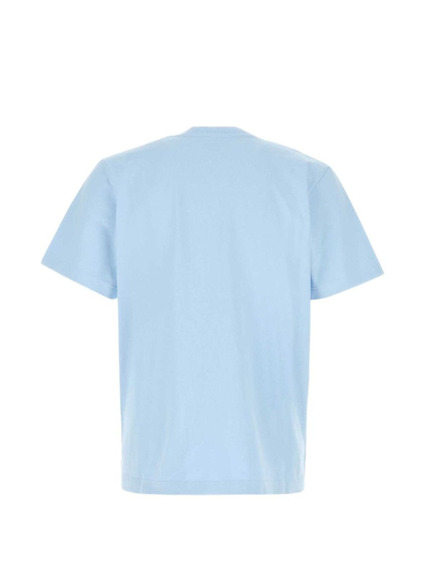 Casablanca Light Blue Relaxed Fit Cotton T-Shirt