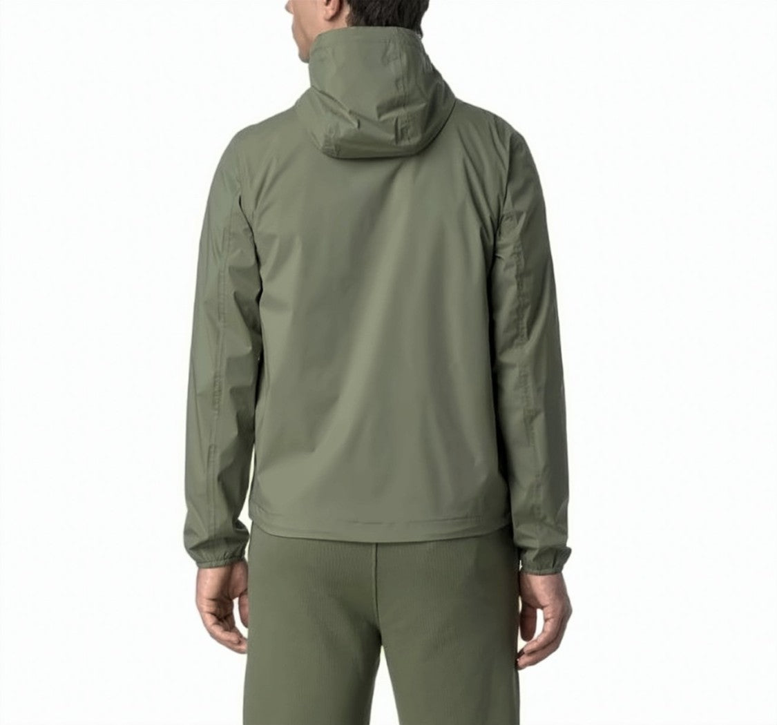 K-Way Jack Stretch Nylon Hooded Jacket