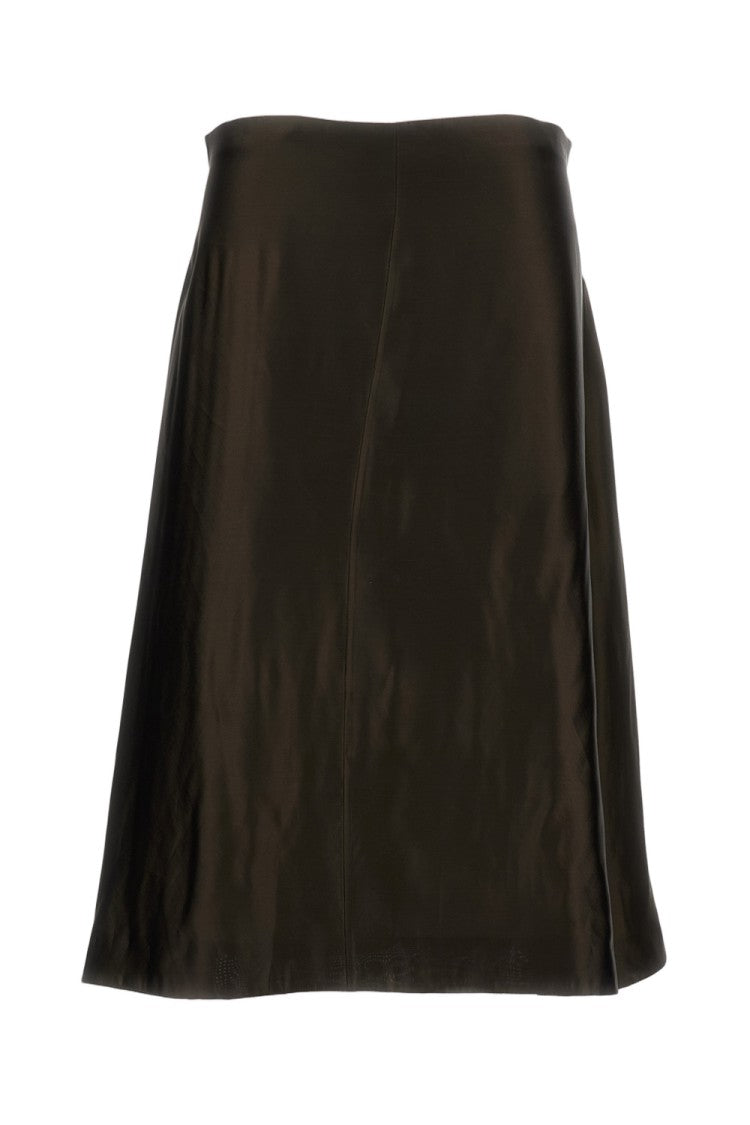 Khaite Flared Mini Skirt
