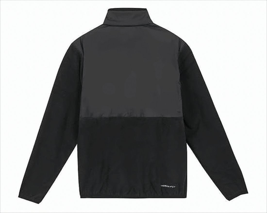 Nike Two-Tone Fleece Jacket With Zippered Pocket