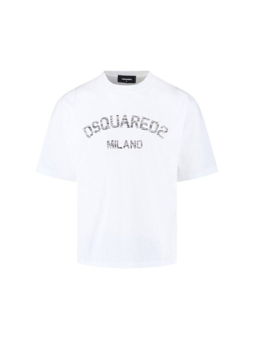 Dsquared2 Faded Milano T-Shirt – White