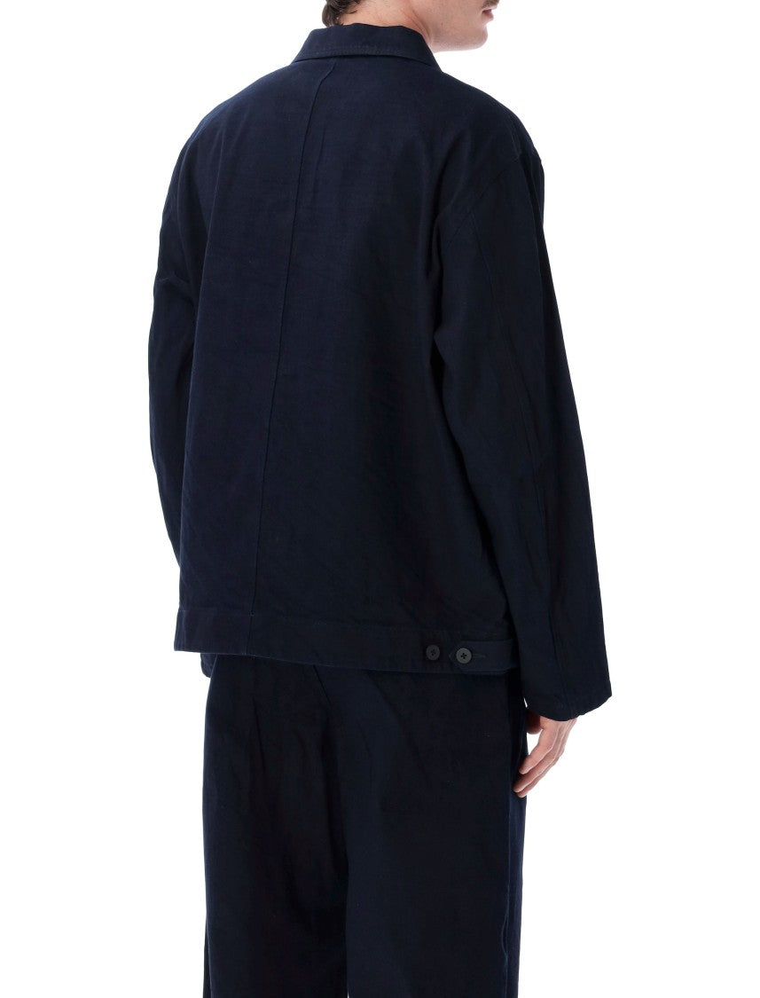Still By Hand Boxy Denim Work Jacket