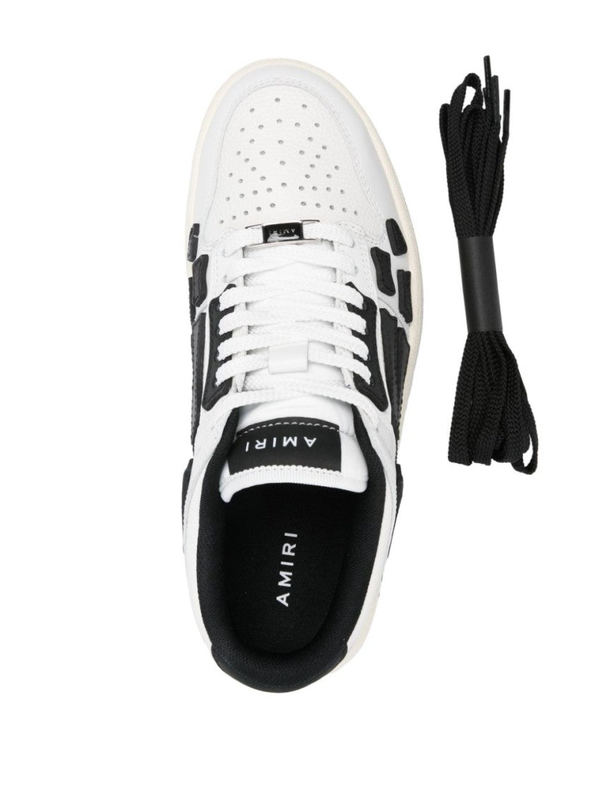 Amiri Distinctive Cut-Out Sneakers With Smooth Leather Finish