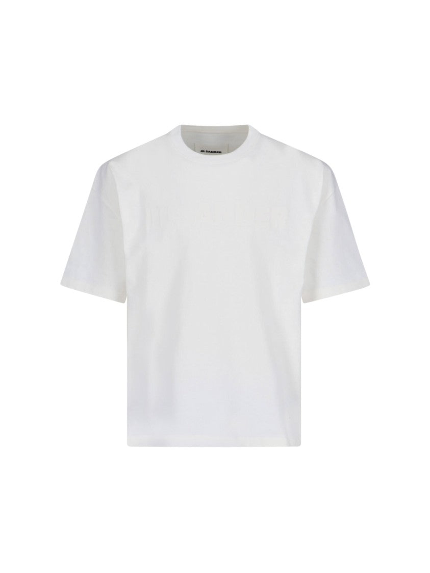 Jil Sander Oversized Logo T-Shirt - White