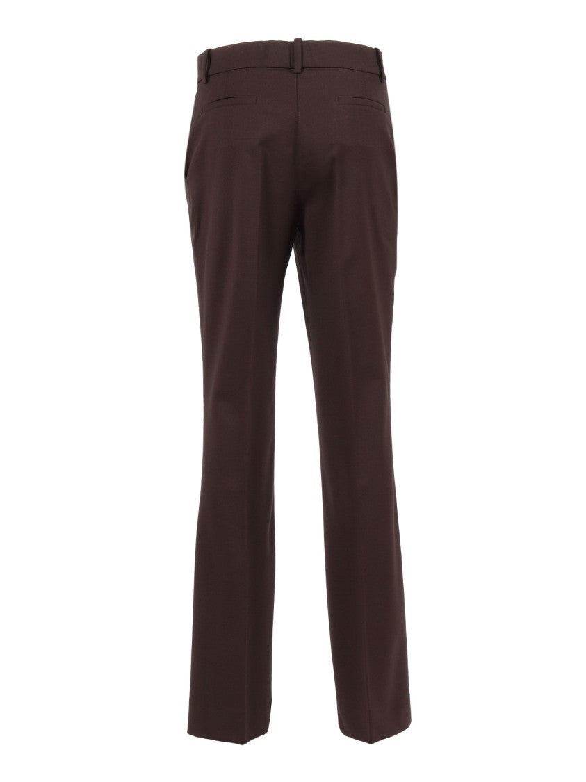 P.A.R.O.S.H. Straight-Leg Tailored Pants With Classic Waistband
