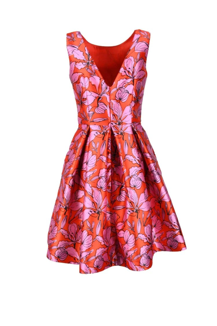 Lunatica Milano Long Dress With Pockets - Multicolor
