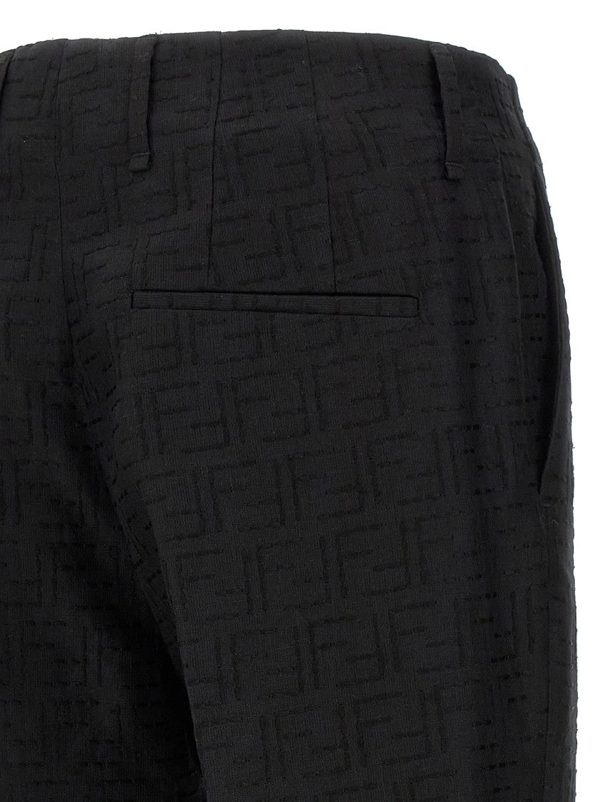 Fendi Ff Jacquard Pants