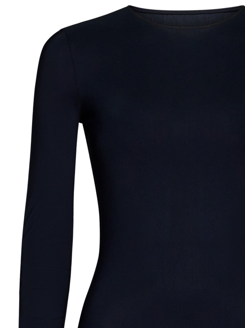 Maison Margiela Black Stretch Lycra Bodysuit