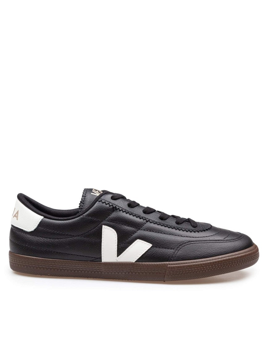 Veja Panenka Low-Top Leather Sneakers With Textured Sole