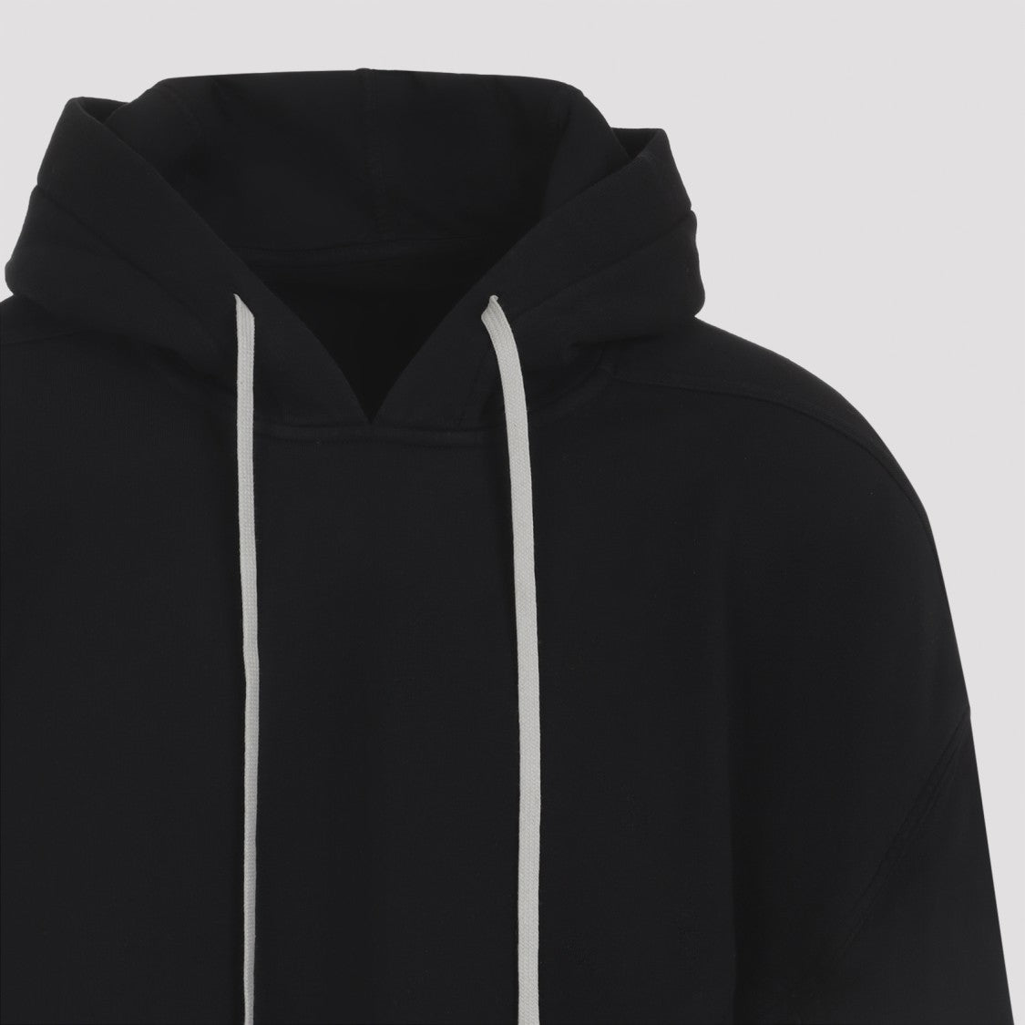 Drkshdw By Rick Owens Relaxed Fit Black Hoodie