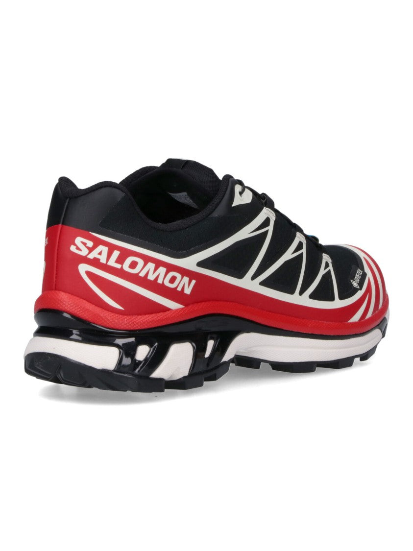 Salomon Black Xt6 Gtx Sneakers With Gore-Tex Detailing