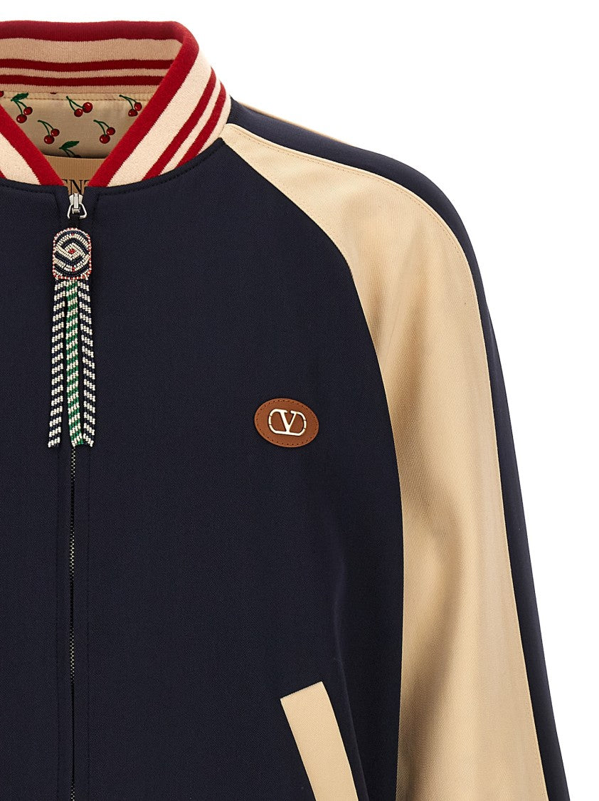 Valentino Garavani 'Le Chat De La Maison' Bomber Jacket