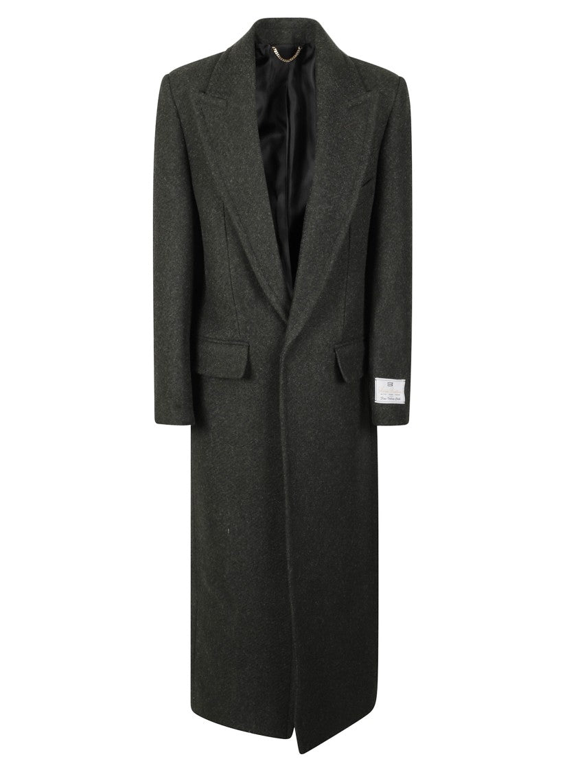 Victoria Beckham Structured Tailored Long Coat