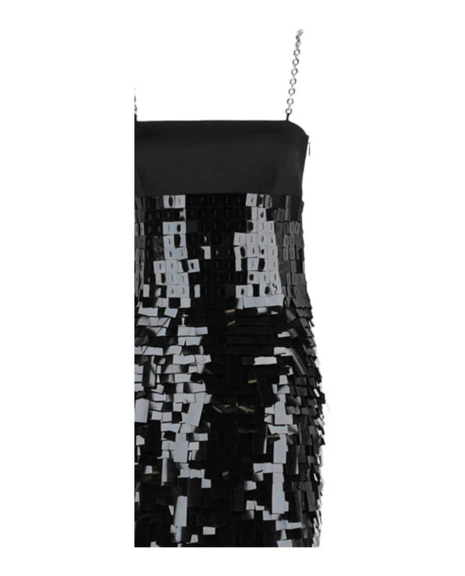 Givenchy Sequin Chain-Strap Gown