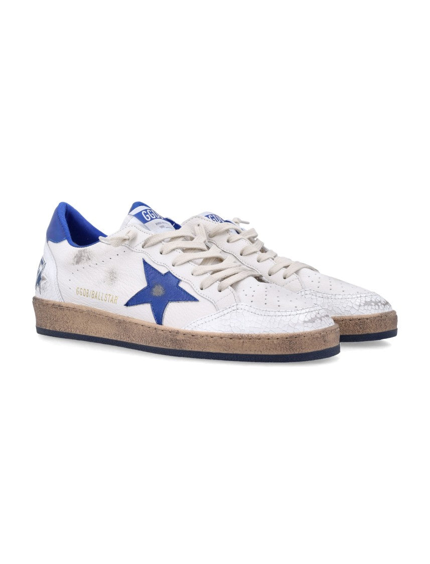 Golden Goose White Ballstar Sneakers