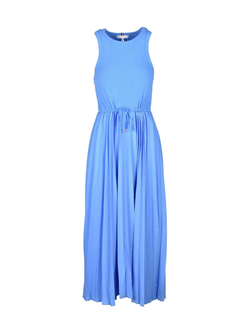 Tommy Hilfiger Light Blue Sleeveless Maxi Dress