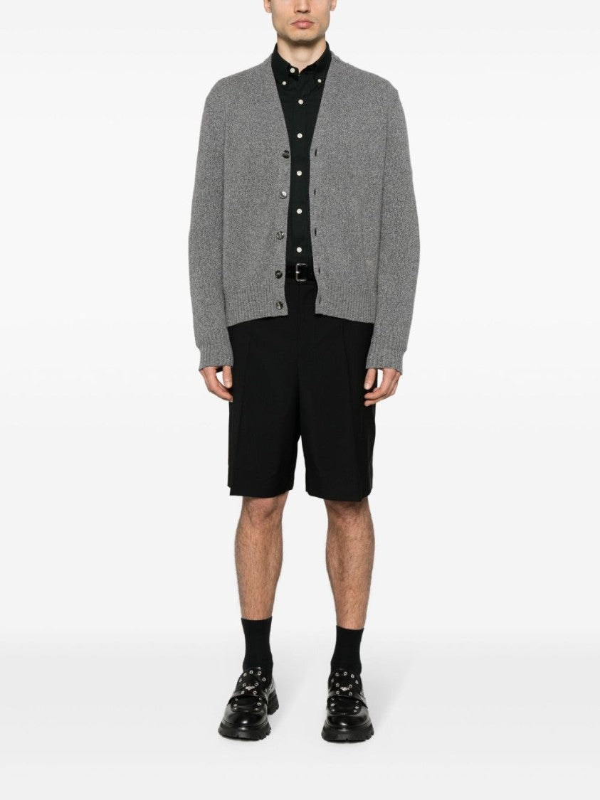 Polo Ralph Lauren Classic Black Shirt With Button-Down Collar And Contrasting Buttons