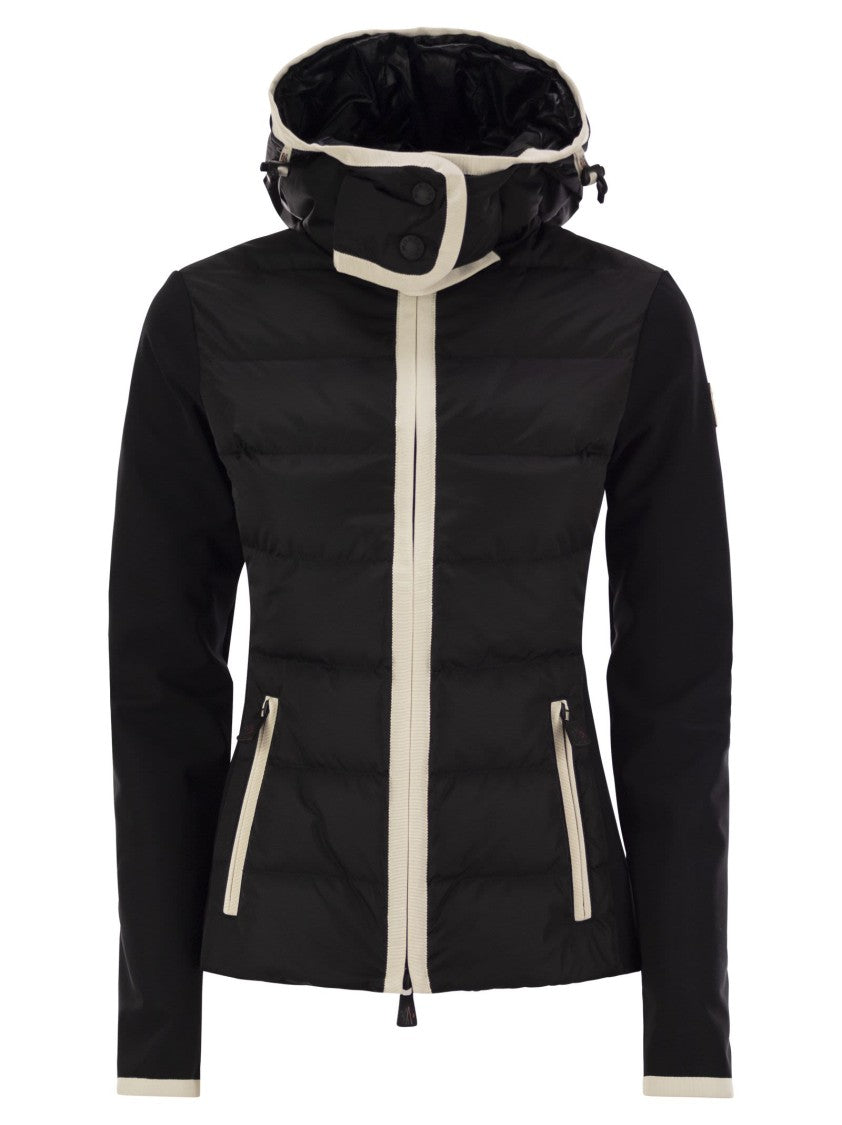 Moncler Grenoble Padded Sweatshirt With Hood And Zip