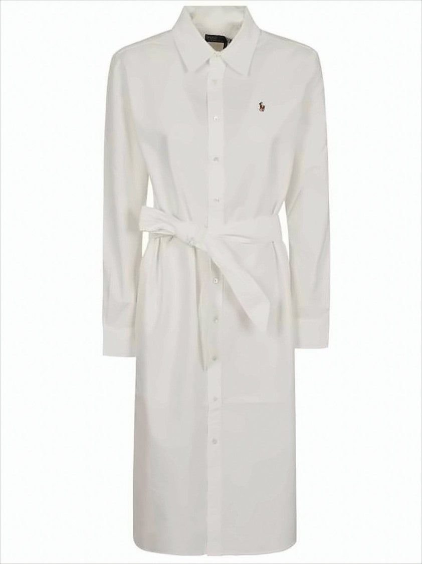 Polo Ralph Lauren Knee-Length Cotton Shirt Dress