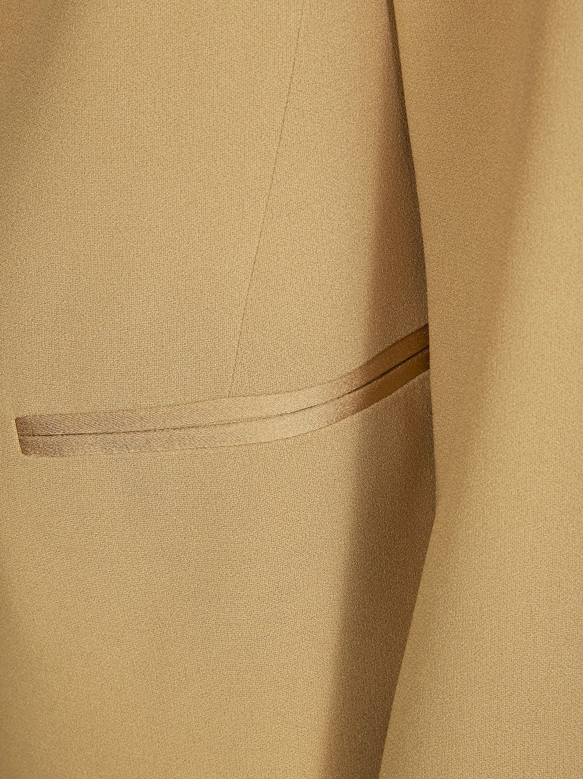 Forte Forte Polished Satin Single Button Jacket