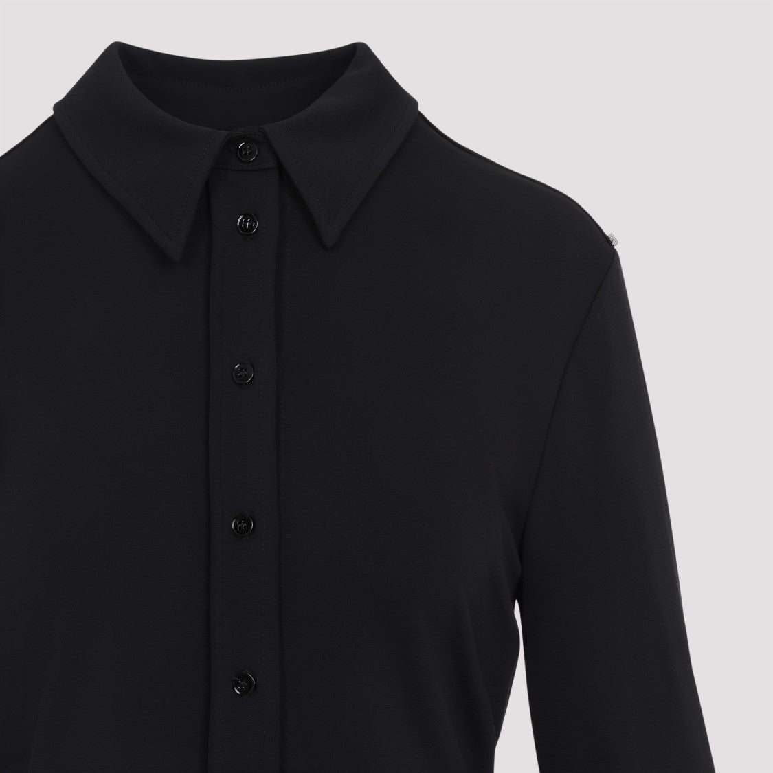 Sportmax Candido Black Viscose Shirt