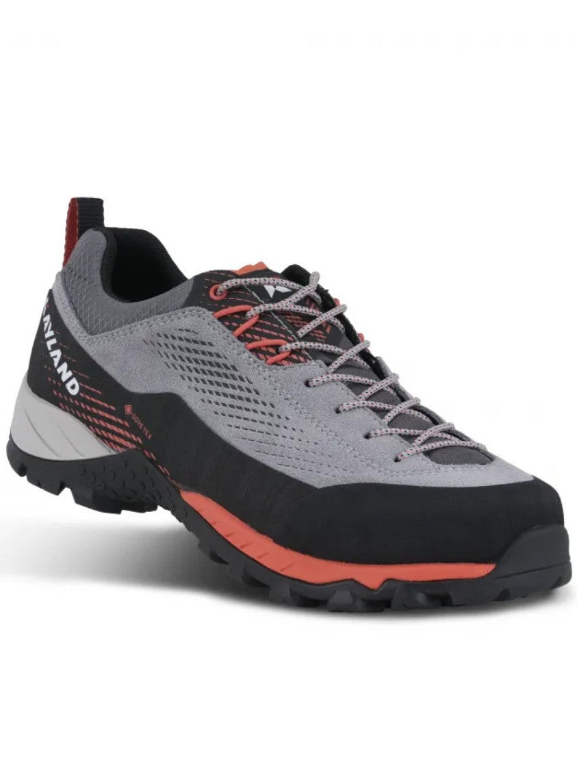 Kayland Grey Miura Gtx Suede Mesh Sneakers