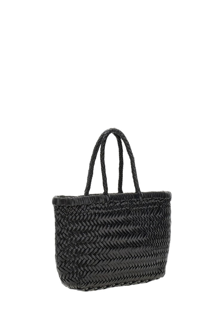 Dragon Diffusion Hand-Woven Buffalo Leather Mini Basket Bag